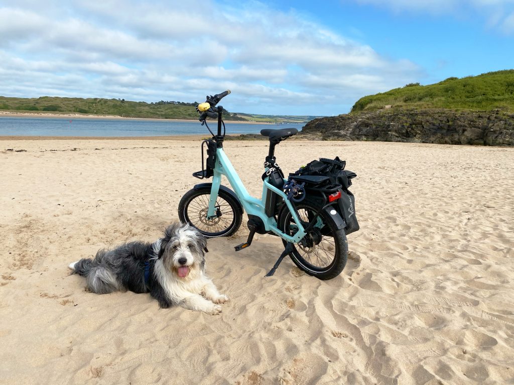 Am Strand von Padstow, Cornwall, UK